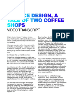 Accenture Service Design Tale Two Coffee Shops Transcript