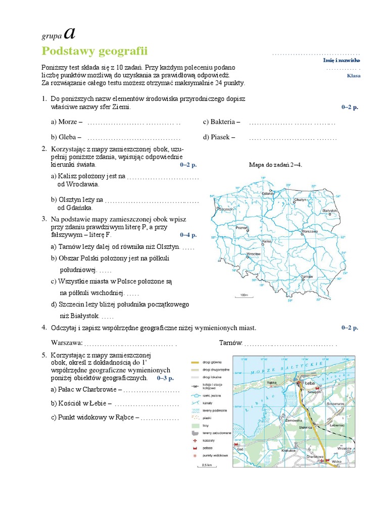 Rozmieszczenie Surowców Mineralnych W Polsce Nowa Era