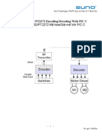 PT2262 - PT2272 Encoding - Decoding With PIC C