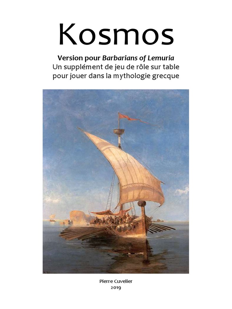 Kosmos BOL PDF, PDF, Mythologie grecque