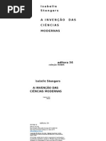 STENGERS, Isabelle - A invenção das ciências modernas