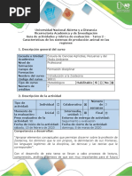Guía de Actividades y Rúbrica de Evaluación - Tarea 2 - Características de Los Sistemas de Producción Animal en Las Regiones