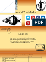 Crime and The Media Lesson