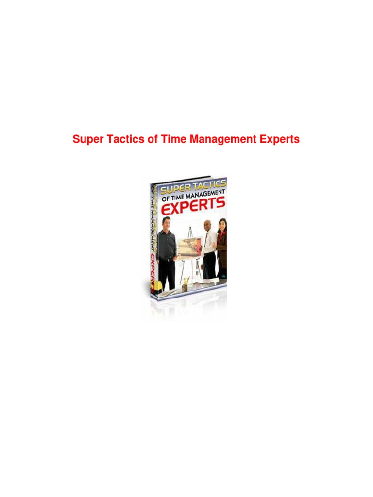 Effective Time Management PDF Motivation Motivational