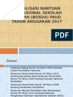 Sosialisasi BOSDA 2017