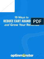 19 Ways To Reduce Cart Abandonment