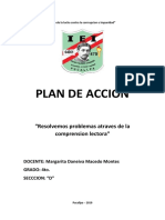 PLAN DE ACCION o Plan de Mejora