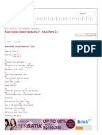 Kunci Gitar Chord Sheila On 7 - Kita (Versi 2) Chord Dasar Mudah @