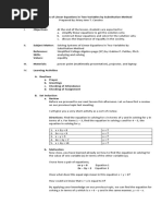 Solving Systems of Linear Equations in Two Variables by Substitution Method