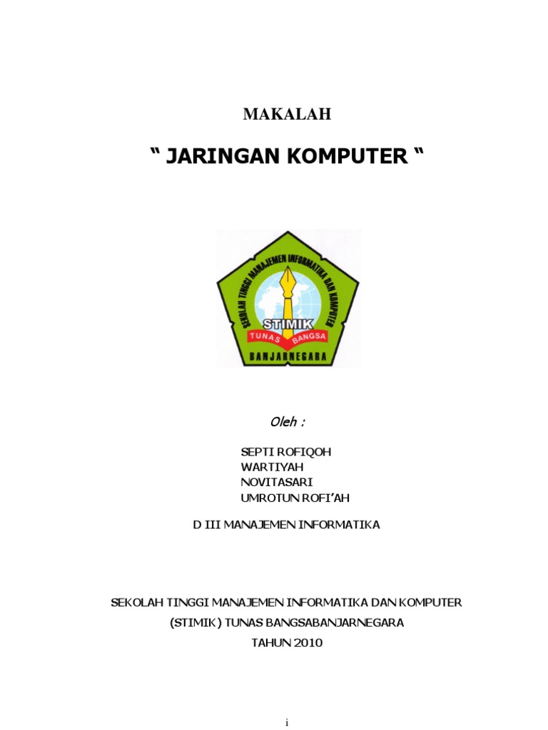 Microsoft Word Makalah Jaringan Komputer