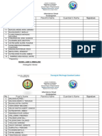 attendance sheet meeting