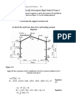 Structural Analysis Examples of Rigid Frames