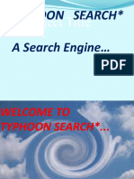 Project Title: Typhoon Search A Search Engine