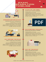 Red Illustrated Timeline Infographic