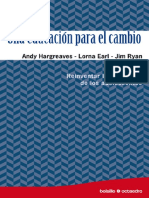 Una Educacion para El Cambio Hargreaves Andyauthor PDF