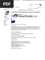 Download Visual Studio 2010 Ultimate by giancarlowebs SN45079223 doc pdf