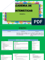 Presentación Cte Academia de Matemáticas 1era. Sesión