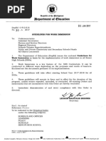 DepEd Order No 30 S 2017 (Guidelines For Work Immersion PDF | PDF