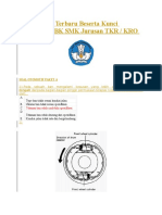 Latihan Soal Terbaru Beserta Kunci Jawaban UNBK SMK Jurusan TKR