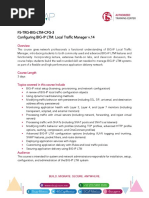 Sicap Configuring BIG-IP-LTM Local Traffic Manager F5-TRG-BIG-LTM-CFG-3 PDF