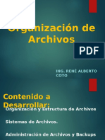 Clase Organización de Archivos