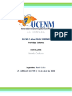 Informe Diseño Sistemaas PDF