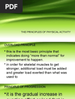 Principle of Physical Activity