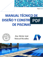 Manual Tecnico de Diseño de Construccion de Piscinas - (Arquinube)