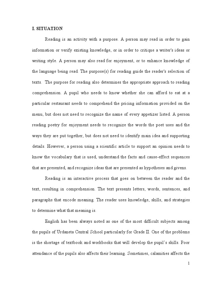Worksheet English Comprehension For Grade 2 action research design reading comprehension
