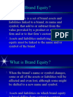 Measuring Brand Equity