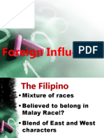Filipino People and Foreign Influences