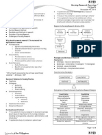 N199 - Nursing Research Overview