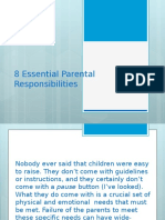 8 Essential Parental Responsibilities