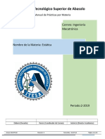 Manual de Prácticas de Estática Mecatrónica