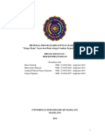 Proposal Program Kreativitas Mahasiswa T PDF