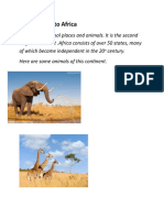 Introduction To Africa