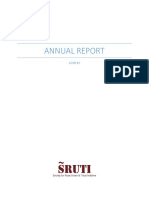 Sruti Annual Report 2018-19 - PDF Version