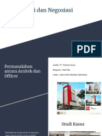 Komunikasi Dan Negosiasi Arsitektur PDF