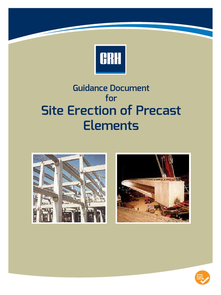 Precast Inspection Essentials Followed by CRH PDF | PDF | Crane ...