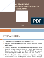 Cholelithiasis Radiologi