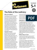 Factsheet 5.1 RoleOfTheJudiciary