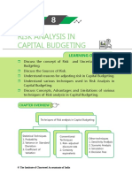 Risk Analysis in Capital Budgeting PDF