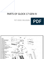 Parts of Glock 17 Gen Iv