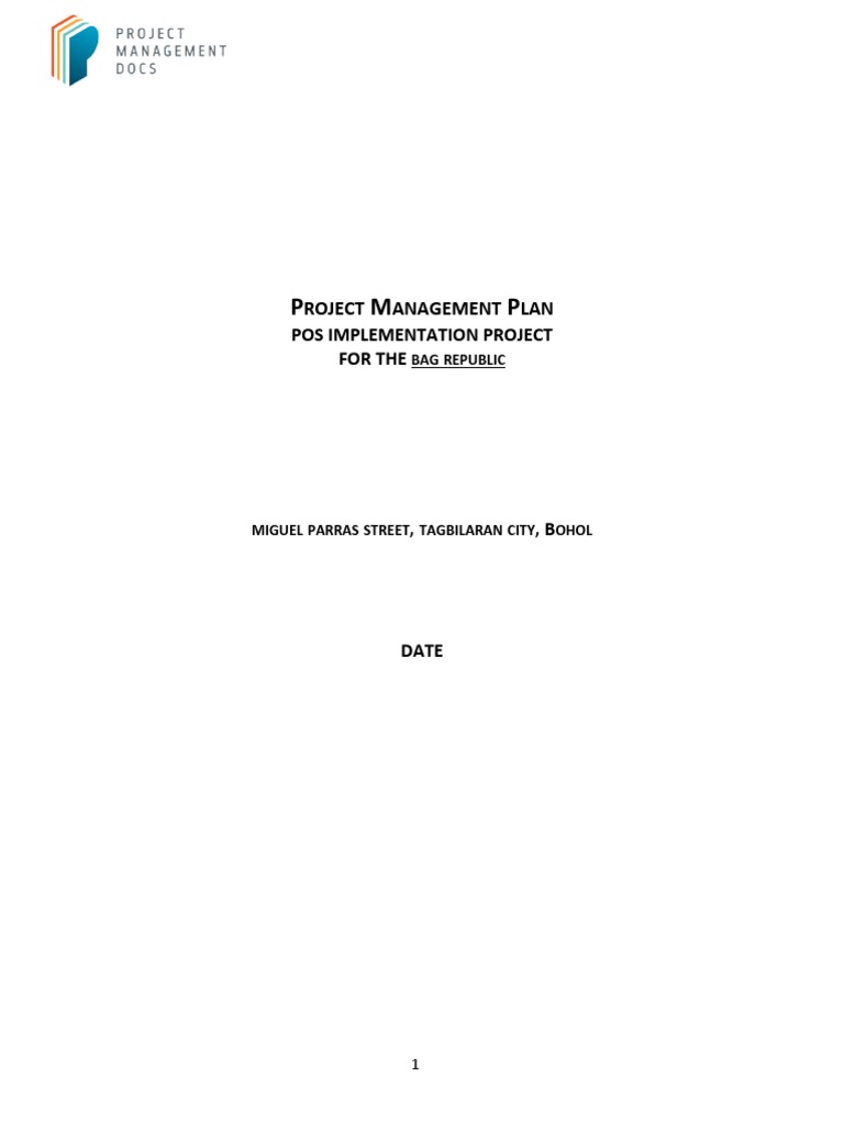 Project Management Plan Ub-1 | PDF | Project Management | Procurement