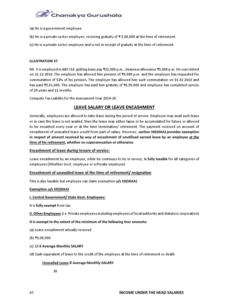 Income Tax 05 | PDF | Employment | Salary