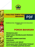 Fasilitasi Tempat Pengelolaan Makanan