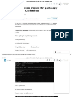 (18) Latest Release Update (RU) patch apply in oracle 12c database _ LinkedIn