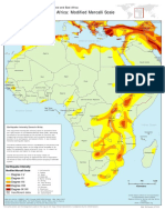 Earthquakes Intensity Zones in Africa