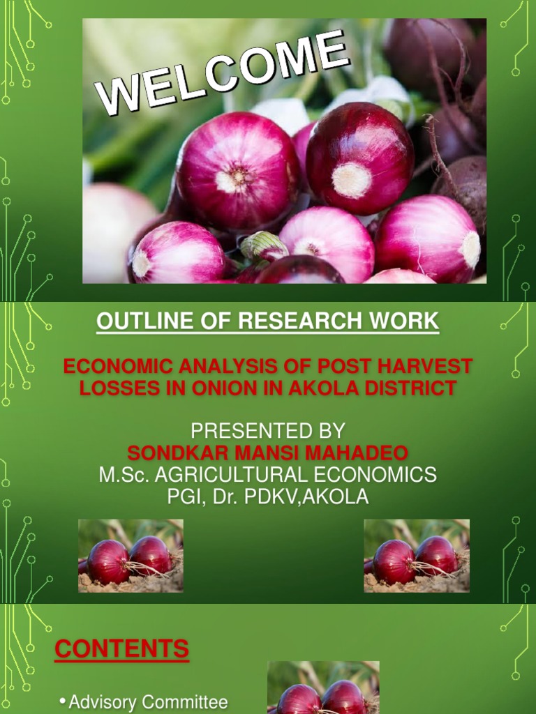 ORW Presentation PDF Onion Agriculture