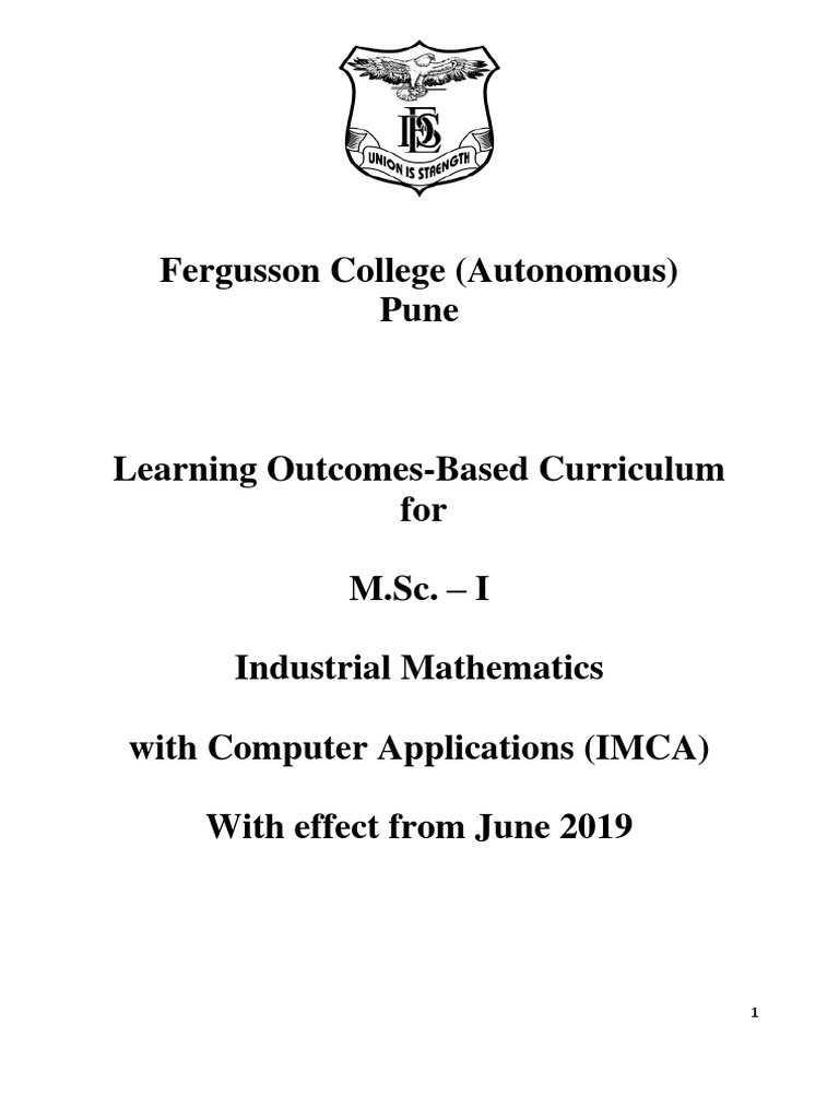 IMCA Course Structure and Syllabus | PDF | Ring (Mathematics) | Group ...